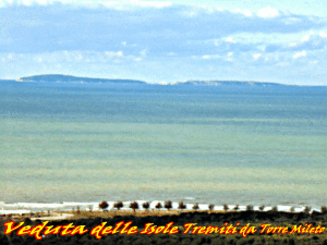 Veduta Isole Tremiti da Torre Mileto