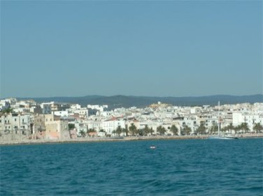 Veduta di Vieste, costa gargano