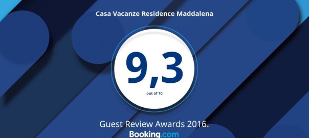 Guest Review Award 2016